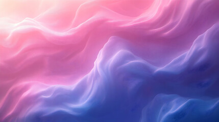 Obraz premium Abstract, soft, flowing fabric in vibrant pink and blue hues