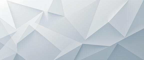 Light Pastel Polygonal Design with Angular Gray Lines – Business Tech Minimal Design

