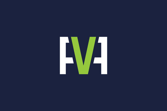 letter fvf logo icon design template with vector inspiration logo