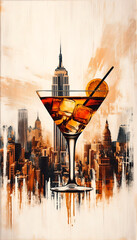 Sabores, Culturas e Arte: Um Drink Mundial Ilustrado	