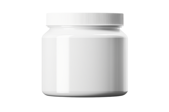 white medicine bottle