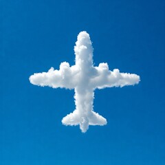Nuage en forme d'avion