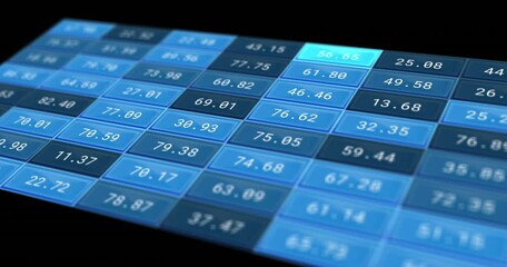 Abstract financial graph showing real-time stock exchange data, growth, and volatility. Perfect for business analytics, digital finance, and economic trends visuals. - Powered by Adobe