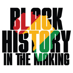black history in the marking 
