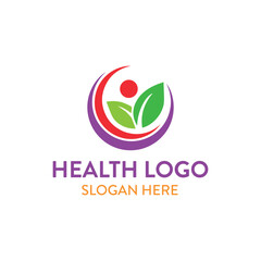 health care logo design vector