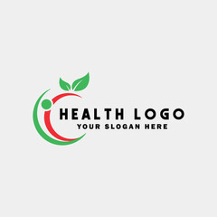 health care logo design vector