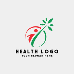 health care logo design vector