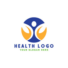 health care logo design vector