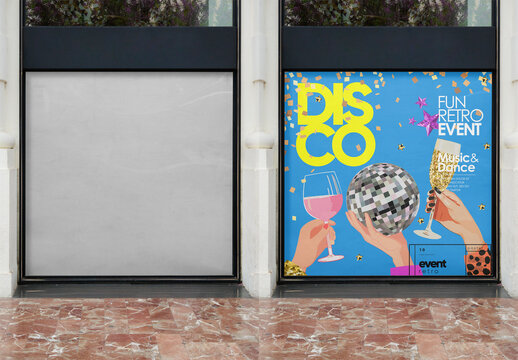 Display area for outdoor advertising located in Valencia, Spain