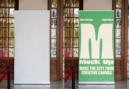 Mockup Display Stand in Valencia, Spain