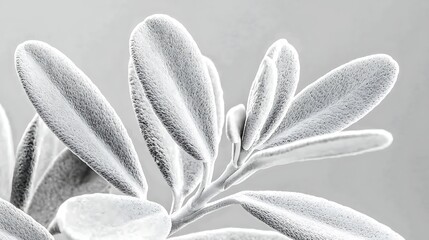 Out-of-focus leaves with a gentle play of light and shadow, creating a sense of tranquility and a connection with the natural world.