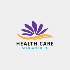 health care logo design vector