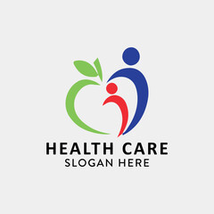 health care logo design vector