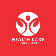 health care logo design vector