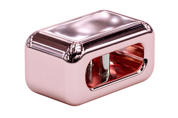 Compact Pink Toaster with Modern Design and Visible Heating Elements for Kitchen Appliances