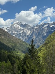 Fototapeta premium mountains in the alps