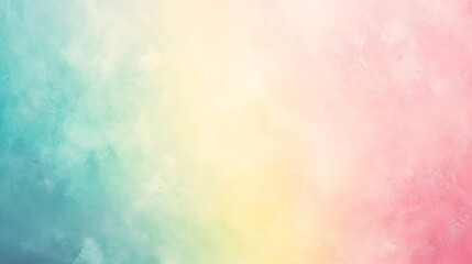 Pastel-toned, blended sky backdrop with soft colors.