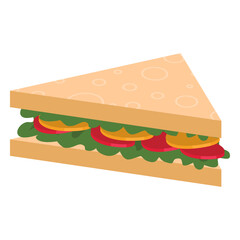 Triangle sandwich