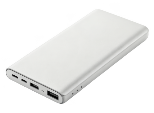 Power bank png portable charging battery png external power pack png mobile device charger png USB power bank png transparent background