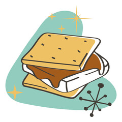 Smore retro food treats