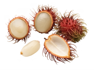 Rambutan seeds png tropical fruit seed pack png raw rambutan pits png planting rambutan seeds png seed germination pack png transparent background