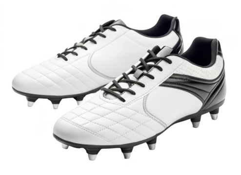Rugby boots png rugby cleats png sports footwear png rugby shoes png athletic boots for rugby png transparent background