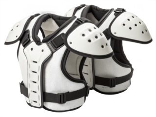 Rugby shoulder pads png protective rugby gear png padded shoulder armor png sports safety equipment png rugby padding png transparent background