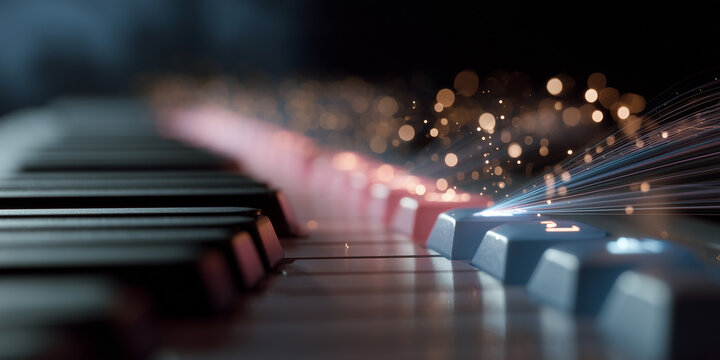  Keyboard emits frequency maps with each keystroke reflecting AI feedback loops.
