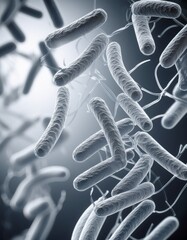 Chromosomen unter dem Elektronenmikroskop