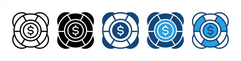 Help icon sheet multiple style collection