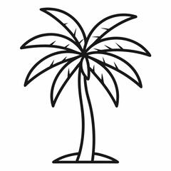 Palm Tree Vector Art, Icons