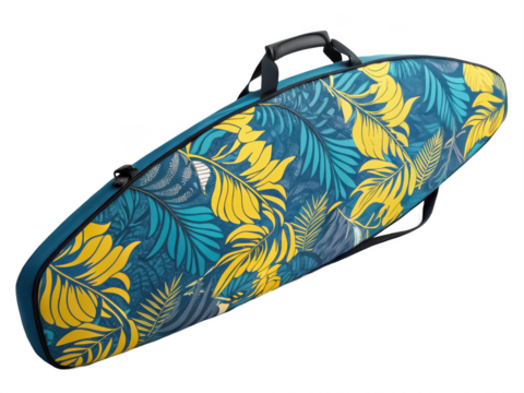 Surfboard bag png travel surf bag png surf gear bag png summer board bag png protective surf bag png transparent background image