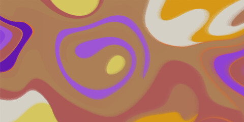 Dynamic Vibrant Abstract Fluid Artwork with Swirling Organic Patterns in Bold Colors