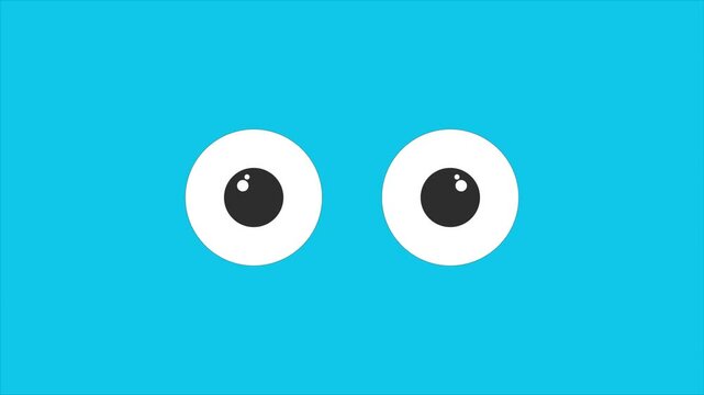 Cartoon Blinking eye animation

