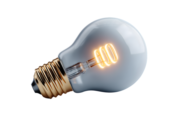 Glowing Light Bulb Idea Innovation Energy Efficiency  Bright Idea Inspiration Concept