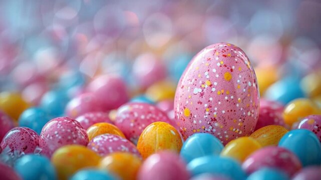 easter egg shaped candy