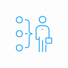 person options selection icon sign vector