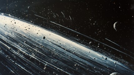 Cosmic ring system in space