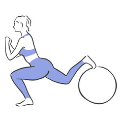Pilates squat pose