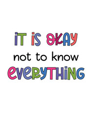 Inspirational Quote Wall Art, It Is OK Quote, Motivational Classroom Decor, Positive Affirmation Prints, Uplifting Wall Posters, Encouraging Classroom Chart