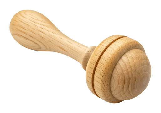 Baby rattle png wooden baby toy png infant rattle png newborn toy png eco toy png white background image