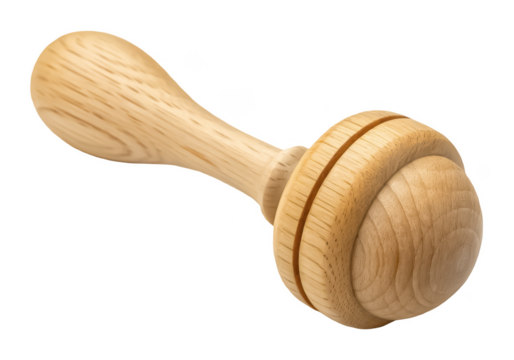 Baby rattle png wooden baby toy png infant rattle png newborn toy png eco toy png white background image