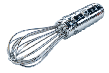 Stainless Steel Whisk A Shiny Kitchen Tool for Baking and Cooking Enthusiasts Ideal for Mixin