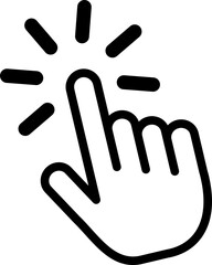 클릭,손,손가락,표시,지시,아이콘,벡터,선택,