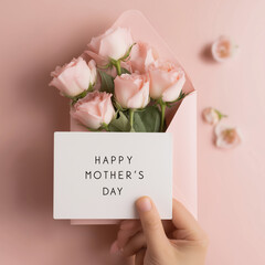 mother's day with flower