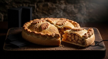 Two Whole Homemade Apple Pies