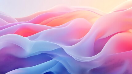 Abstract design of flowing colors.