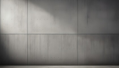 Seamless minimalist concrete wall texture background featuring fine grain details and soft lighting variations, ideal for modern industrial design backdrops and mockups.