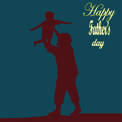 father day image in vector