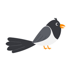 Illustration of a Perching Bird